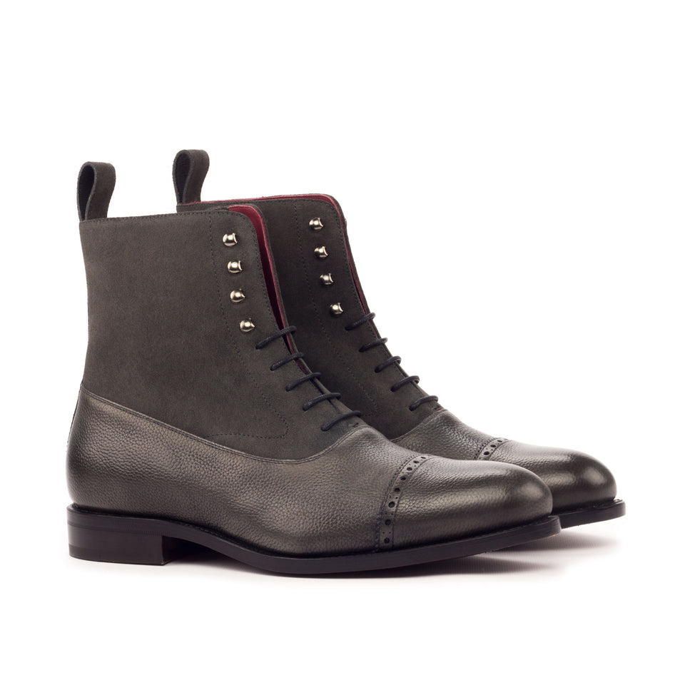 Balmoral Boot Grey Lux Suede