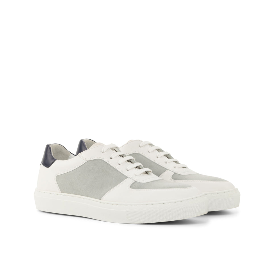 Low Top Trainer White-Grey